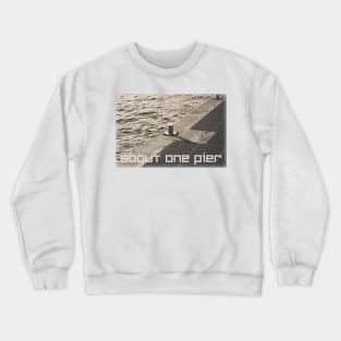 Sea Pier Geometry Crewneck Sweatshirt